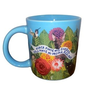 Unemployed Philosophers Guild Frida Dreams 2017 Blue Artist 12oz Mug